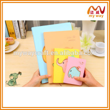 kawaii korean stationery of small elephant notebook,buy notebook in china
